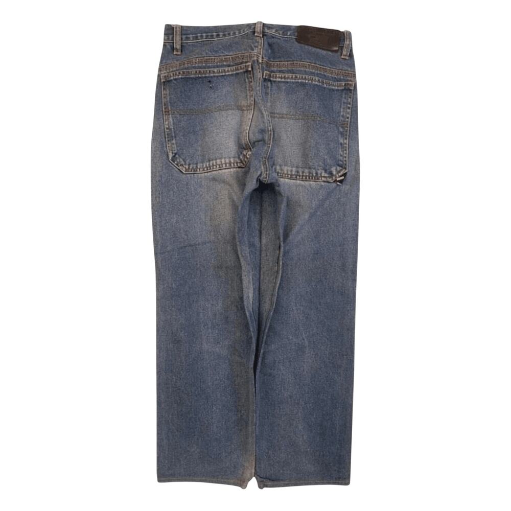 Mecca Y2K Men's Hip Hop Relaxed Fit Denim Jeans W30 L25